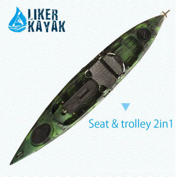 PE Rotomoulded PRO Pesca Kayak Venda feita na China Design by Liker